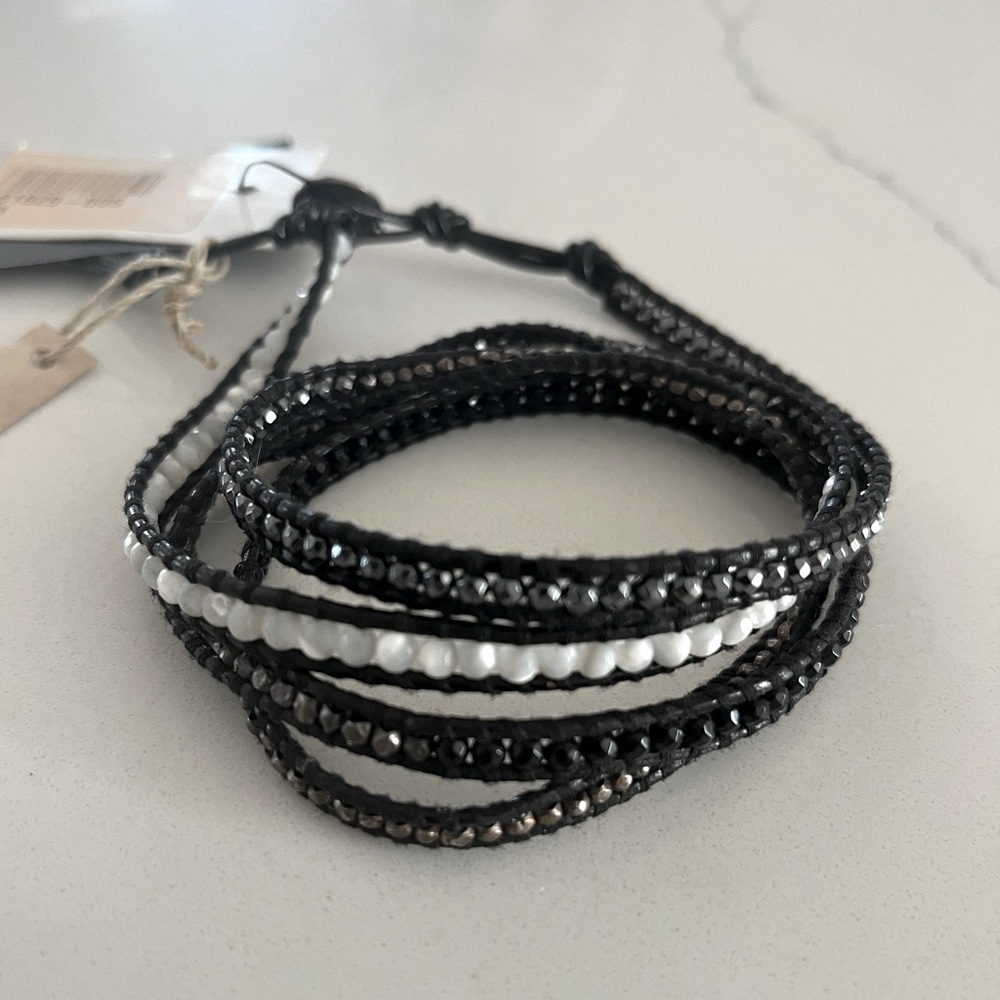 NWT Chan Luu Beaded Wrap Bracelet